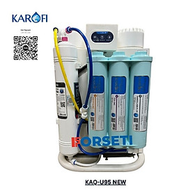 Máy lọc nước Karofi model KAQ-U95 NEW 2022 công nghệ mới vượt trội thay thế model KAQ-U95 cũ - Hàng chính hãng bảo hành 3 năm