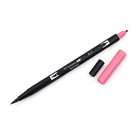 Bút lông cọ hai đầu Tombow ABT Dual Brush Pen - Brush/ Bullet - Mauve (817)