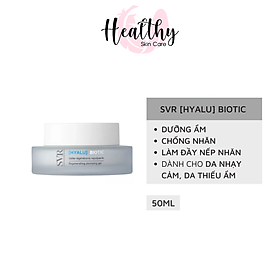 Gel Dưỡng Ẩm Dành Cho Da Mất Nước Xỉn Màu Nhạy Cảm SVR Hyalu Biotic 50ml