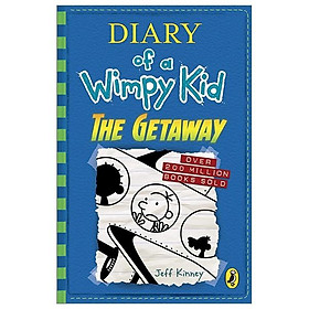 Ảnh bìa Truyện thiếu nhi tiếng Anh - Diary of a Wimpy Kid 12: The Getaway (International Bestseller) (Paperback)