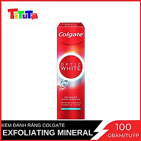 Kem đánh răng Colgate Optic White Làm trắng và sáng răng tuýp 100g