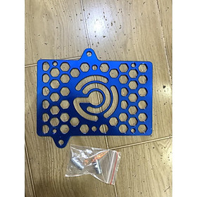 Che két nước xe exciter 150 nhôm cnc màu xanh