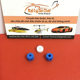Bánh răng nhựa 15 răng dùng để nối trục động cơ trục ô tô trong chế tạo DIY
