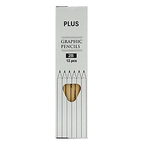 Bút Chì Plus 06-V010 (Hộp 12 PCS)