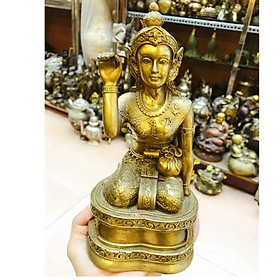 Mua Mẹ Ngoắc   Nang Kwat -Nữ Thần Chiêu Tài - Tượng Đồng Phong Thuỷ