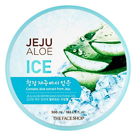 Gel Dưỡng Đa Năng The Face Shop Jeju Aloe Refreshing Soothing Gel (300ml)