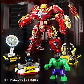 Lắp Ráp Xếp Hình Người Sắt Hulbuster Iron Man 2115 chi tiết - Đồ Chơi Trẻ Em
