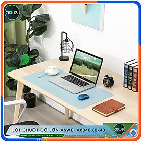 Mua Lót Chuột ASWEI - Miếng Lót Chuột Gaming 80x40 Và 90x45 - Pad Chuột Chất Liệu Da PU Cao Cấp - Tấm Lót Chuột Chống Nhăn  Chống Nước  Chống Bám Bụi - Hàng Chính Hãng