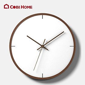 Mua Đồng hồ treo tường không ồn phong cách Hàn Quốc  decor nhà cửa - viền nhiều màu