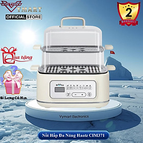 Mua Nồi Hấp Đa Năng 2 Tầng Haatz CIM371  Dung Tích 10L  8 Chức Năng  1000W - Hàng Chính Hãng