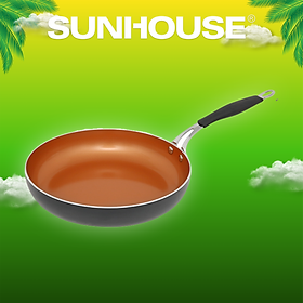Chảo Chiên Ceramic Đáy Từ Sunhouse SHG1128MCA