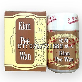 Mua Viên uống tăng cân Kian Pee Wan ( Kiện Tỳ Hoàn ) nhập khẩu Malaysia giúp ăn ngon miệng  ngủ ngon - Mã số 1062