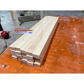 [MS93] Thanh gỗ thông 2cm x 3cm x dài 50cm + láng mịn 4 mặt
