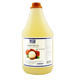 Siro Vải GTP - Chuyên kết hợp nhiều đồ uống: Trà sữa, Trà trái cây, Cocktail, Mocktail…