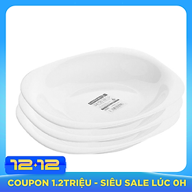 Bộ 3 đĩa thủy tinh Luminarc Carine Soup H33667 21cm