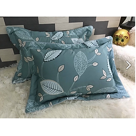 Mua Vỏ Gối Nằm Cotton 100% Kích Thước 50 x 70cm Đẹp Cao Cấp 1 Đôi  Vỏ Gối Cotton Khóa Kéo Nhiều Màu Sang Trọng Cho Mọi Gia Đình