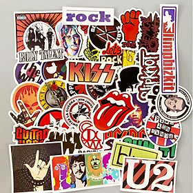 Sticker dán cao cấp ROCK Cực COOL ms#177