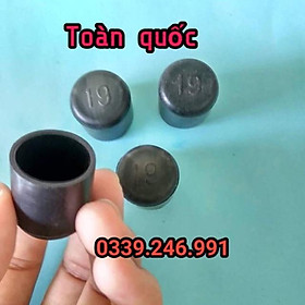 Mua 20 chiếc  phi 19_bịt ngoài  nút chụp nhựa bịt chân bàn ghế  ống  hộp chống xước
