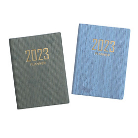 2x Monthly Planner 2023 Journal A7 Notebook Planner Notepad Project Planning