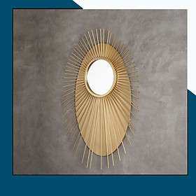 Décor gắn tường gương con mắt