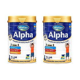 Sữa bột Dielac Alpha 4 900g (2-6 tuổi) combo 2 hộp