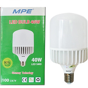 Mua Đèn Led Bulb Trụ MPE 20W - 30W - 40W- 50W (LB-T/V)