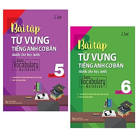 Combo Basic Vocabulary - Workbook Primary / Bài Tập Từ Vựng Tiếng Anh Cơ Bản - Tập 5 Và 6 (Bộ 2 Tập)