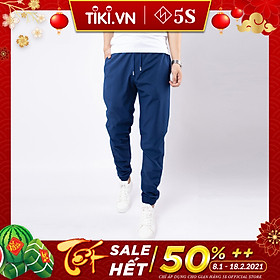 Quần Jogger Nam 5S Cao Cấp Vải Gió, Dáng Thể Thao, Bo Ống Trẻ Trung, Lưng Thun Thoải Mái