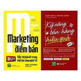 Hình ảnh Combo Kỹ Năng Bán Hàng Hiệu Quả + Marketing Điểm Bán ( 2 Cuốn )