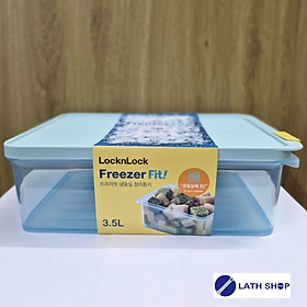 Mua Hộp Nhựa Bảo Quản Thực Phẩm  Trữ Đông LocknLock Freezer Fit Sản Xuất Tại Hàn Quốc HFL106-3.5L- Hàng Chính Hãng
