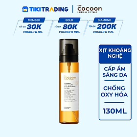 Xịt khoáng nghệ Hưng Yên Cocoon 130ml