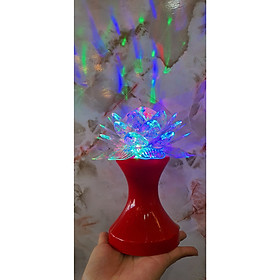 Mua Đèn LED hình hoa sen xoay nhiều màu - RB LIGHTING