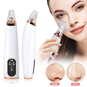 Mua Máy hút mụn đầu đen mini cầm tay   kèm 6 đầu hút tùy chỉnh   siêu mạnh  làm sạch lỗ chân lông