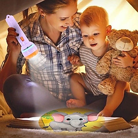 Mua Đèn pin chiếu hình cho bé yêu 24 hình động vật ngộ nghĩnh