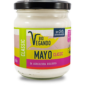 Sốt mayonaise hữu cơ không trứng Sottolestelle 230g Organic Egg Free Mayo