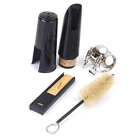 Clarinet Mouthpiece with Ligature Cap Reed Guard Brush Cleaning Kit Quality