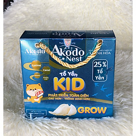 Yến Sào Akodo Kids Grow 25% yến dành cho bé từ 6 tháng tuổi (lốc 6 hũ 420ml)