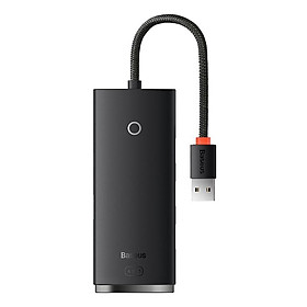 Mua Hub chuyển đa năng Baseus Lite Series 4-Port USB-A/Type-C HUB Adapter (USB-A to USB 3.0*4   Type C) (Hàng chính hãng)