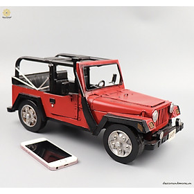 Mua Mô Hình Xe Jeep Wrangler Hoài Cổ - Trang Trí Vintage