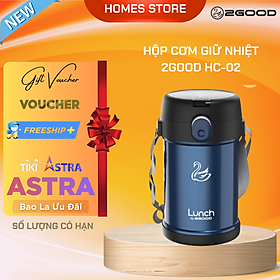 Mua Hộp Cơm Giữ Nhiệt 2GOOD HC-02 Dung Tích 2L Giữ Nhiệt 6-8 Tiếng - Hàng Chính Hãng