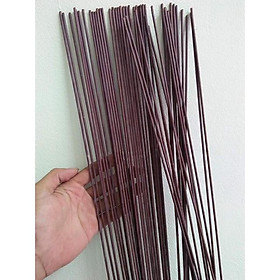 Mua 50 QUE SẮT BỌC NHỰA NÂU DÙNG CẮM UỐN HOA LAN 50cm