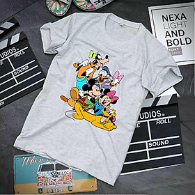 Áo thun chuột Mickey Donald xinh xắn dễ thương chất thun đẹp