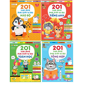 Sách 201 HOẠT ĐỘNG PHÁT TRIỂN TƯ DUY - Công ty cổ phẩn Xuất bản và Giáo dục Vizi