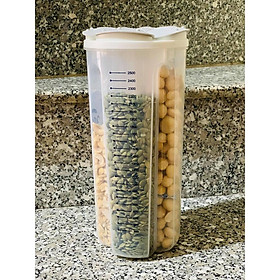 Hộp đựng hạt 3000g chia đc 1-4 ngăn tiện dụng đựng ngũ cốc hoặc bánh kẹo
