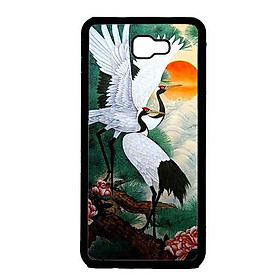 Ốp Lưng in cho Samsung J5 Prime Mẫu Chim Hạc̣ - Hàng Chính Hãng