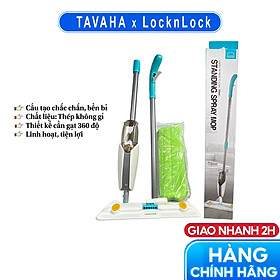 Cây Lau Nhà Dạng Đứng Lock&Lock ETM461 - Trắng Phối Màu