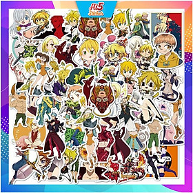 Sticker Hình Dán Trang Trí Anime Bảy Tỗi Lỗi Chết Người SevenDeadlySins ms#225