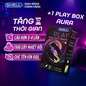 Bao cao su Shell Play Choker - Tổng hợp 6 tính năng + 1 Play Box Choker | SHELL CHÍNH HÃNG
