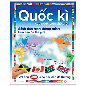 Sách Dán Hình Thông Minh - Quốc Kì Các Nước Trên Thế Giới