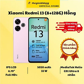 Xiaomi Redmi 13 (8+128G) - Hàng Chính Hãng